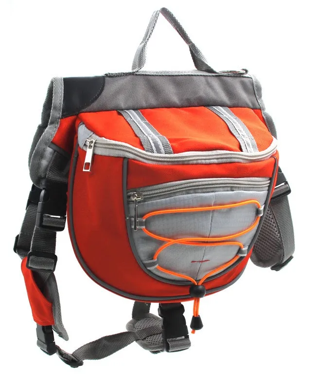 Pet-Friendly Outdoor Backpacks for Small Pets - Soft Nylon Plaid Bags in Green, Orange, and Blue