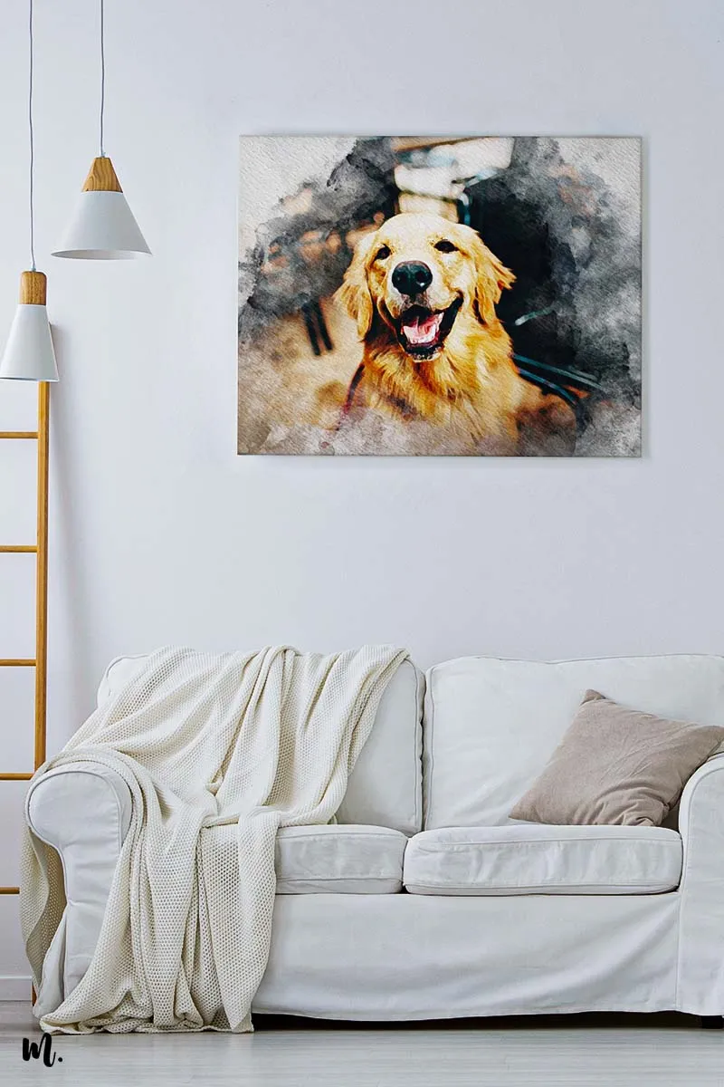 Picture to Watercolour Art