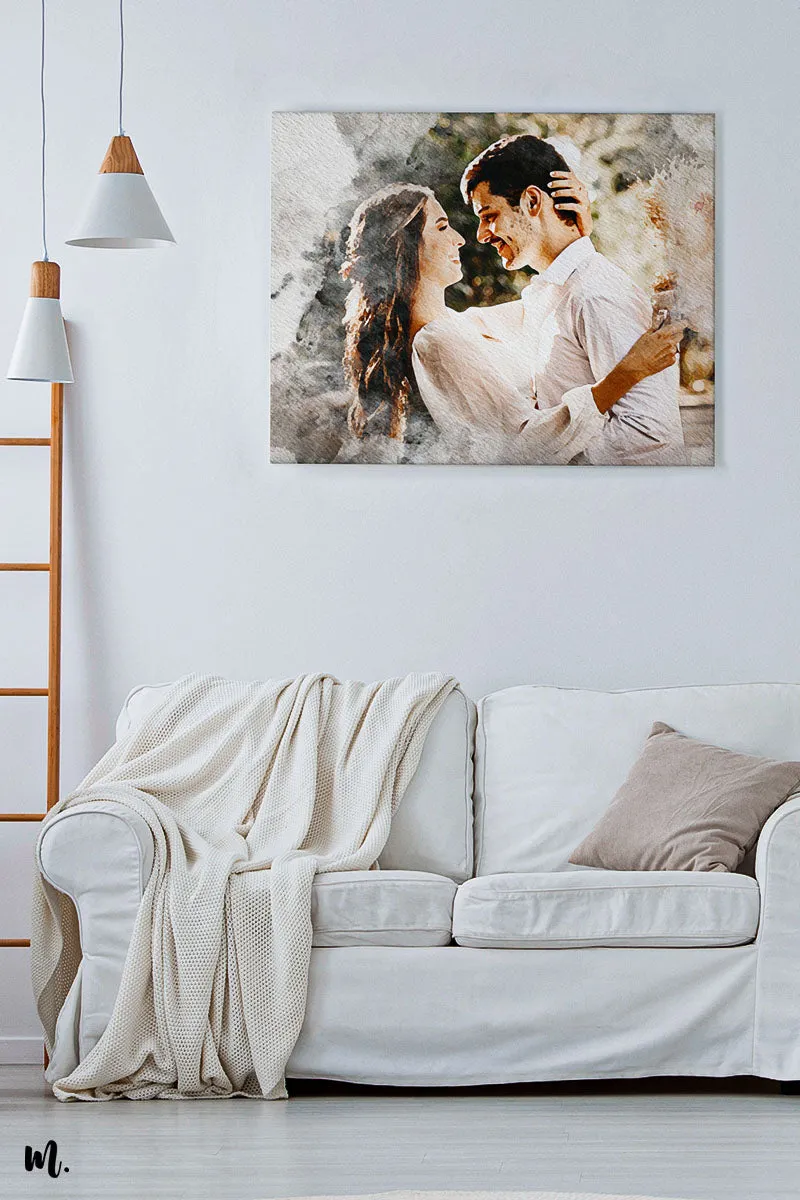 Picture to Watercolour Art