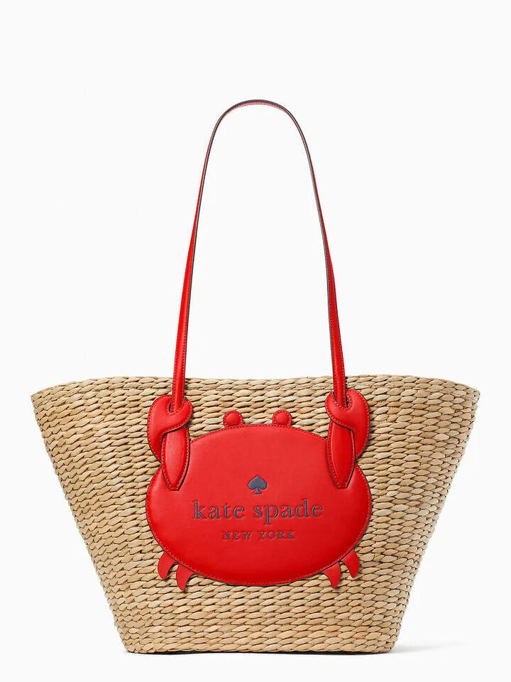 Pinch Me Straw Large Tote