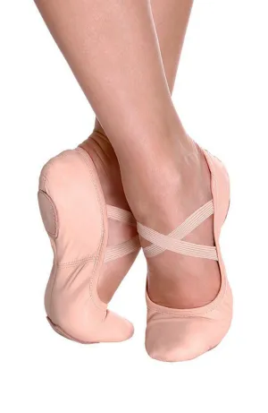 Pink Brit Split Sole Ballet Slippers - Child