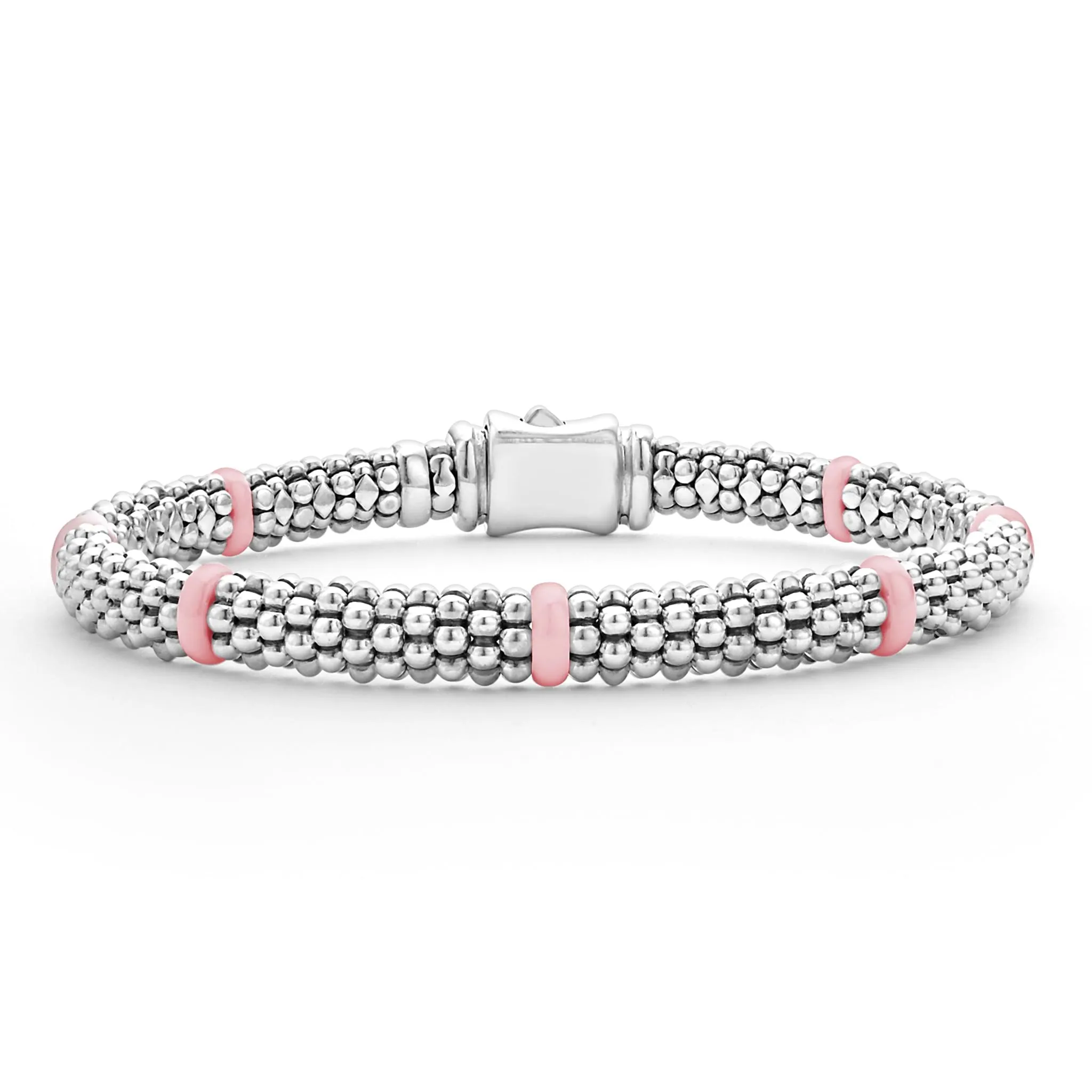 Pink Caviar Pink Ceramic Caviar Bracelet Gift Set