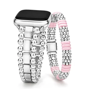 Pink Ceramic Silver Smart Caviar Gift Set
