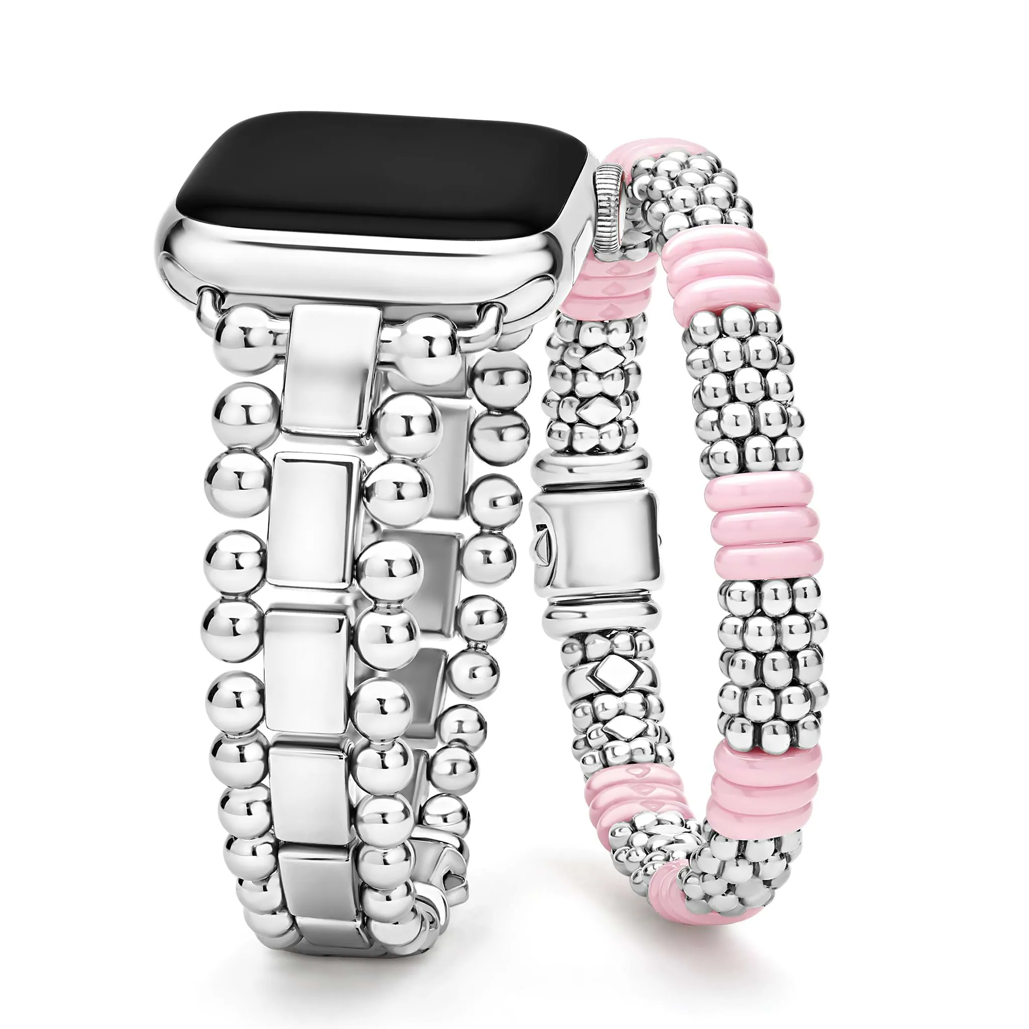 Pink Ceramic Silver Smart Caviar Gift Set