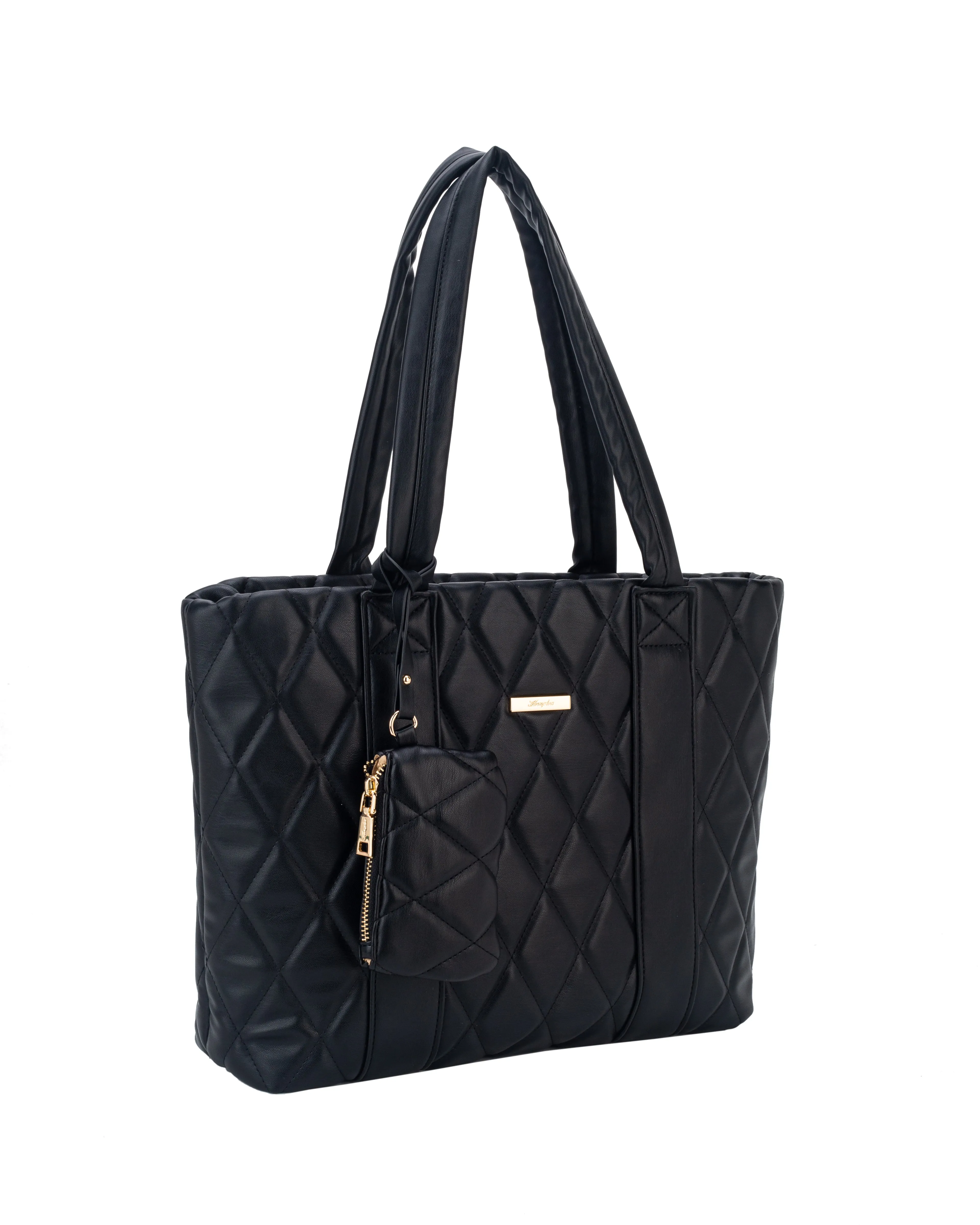 Pipit Tote With Mini Purse Bag | Black