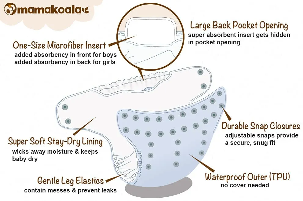 Pocket Diaper-(Teach, Love and Inspire)-Positional-April 2021-(Mama Koala & PPC Custom Print)