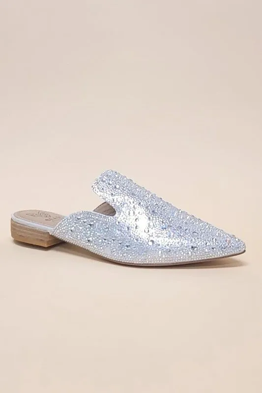 Point Toe Slip on Mule