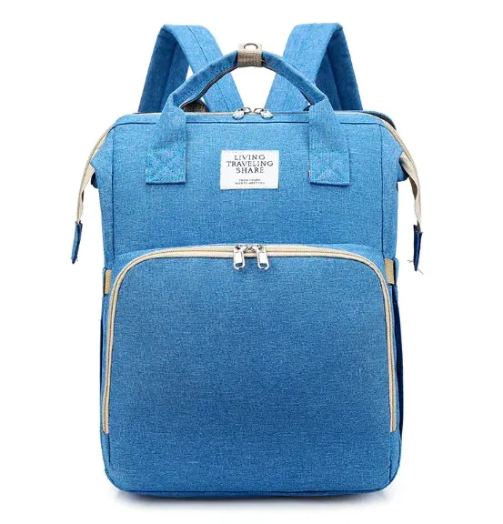 Portable Double-shoulder Large-capacity Mommy Bag