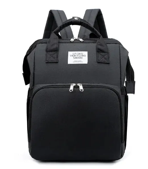 Portable Double-shoulder Large-capacity Mommy Bag