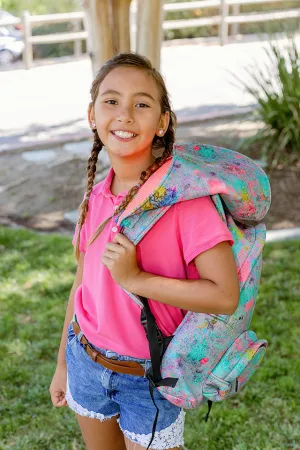 Print Basic - Hooded Backpack - Pollock
