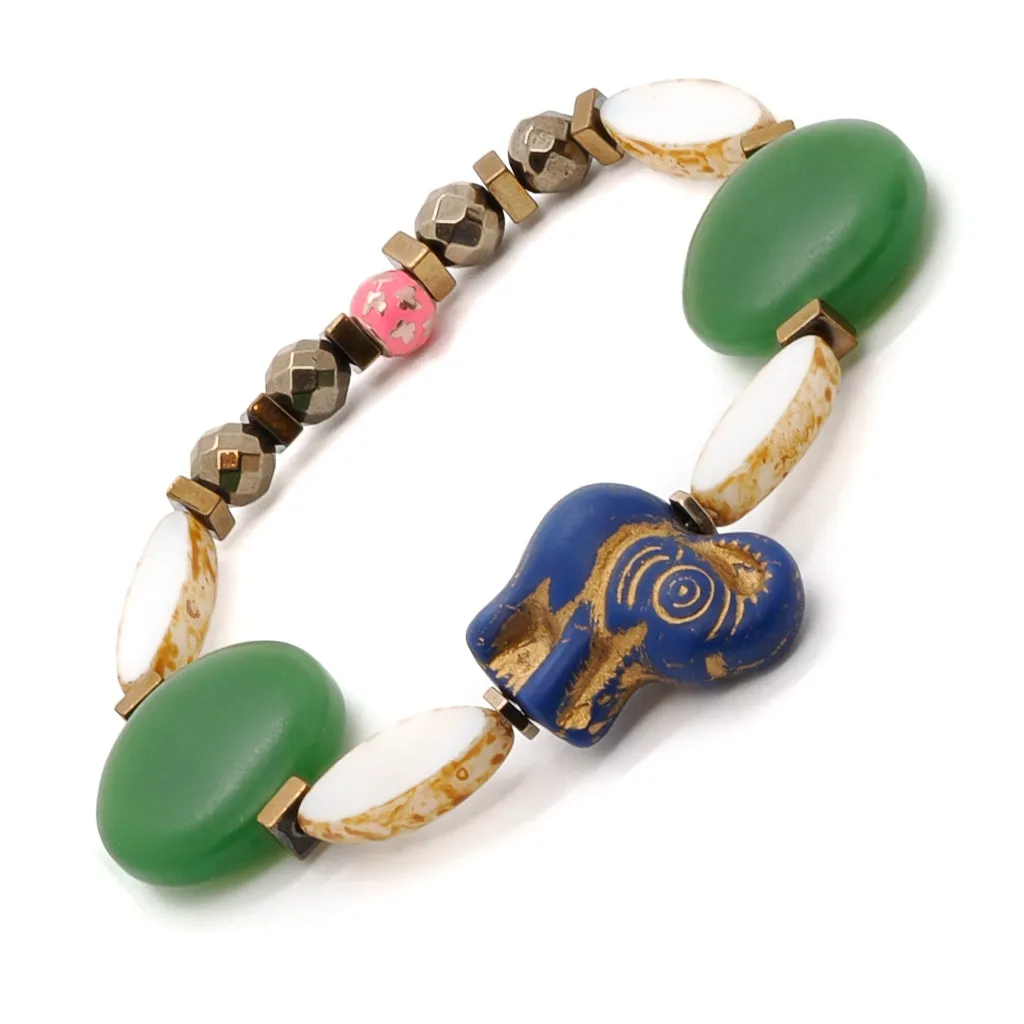 Purple Elephant Bracelet