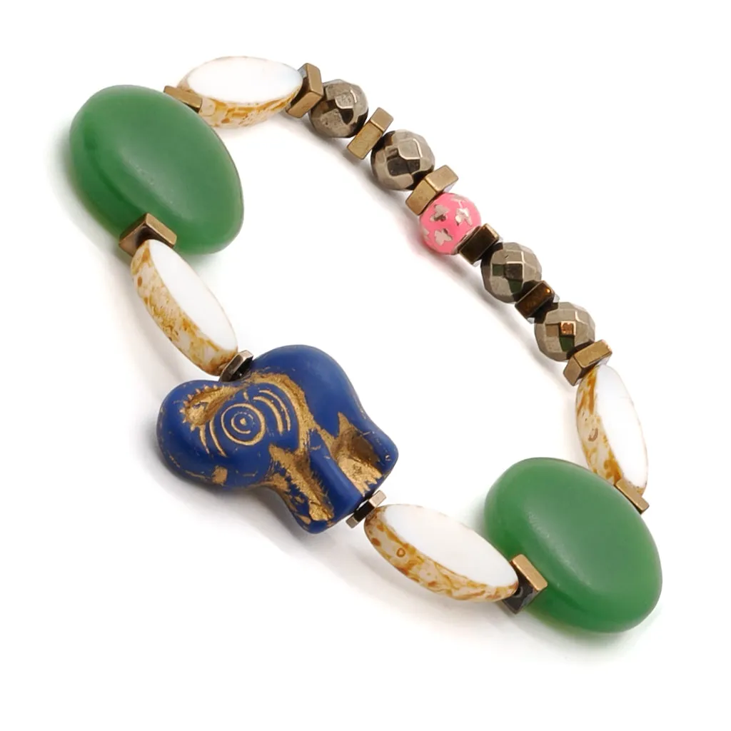 Purple Elephant Bracelet