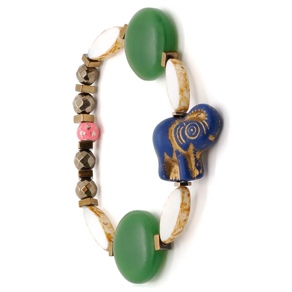 Purple Elephant Bracelet