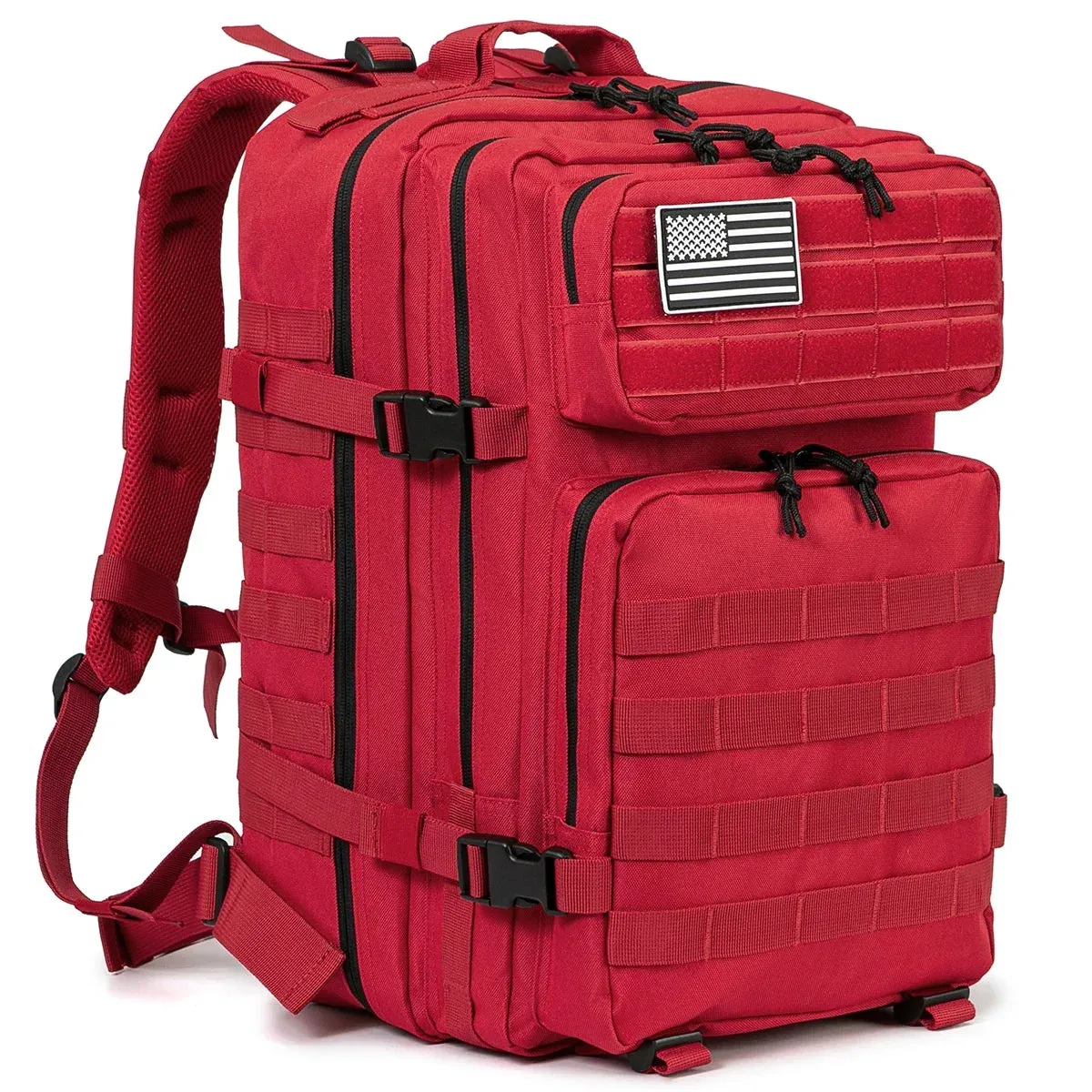 QT&QY Tactical Backpacks Outdoor 45L Large Capacity Man 3 Days Molle Hking Bags For Outdoor Trekking Camping Backpack