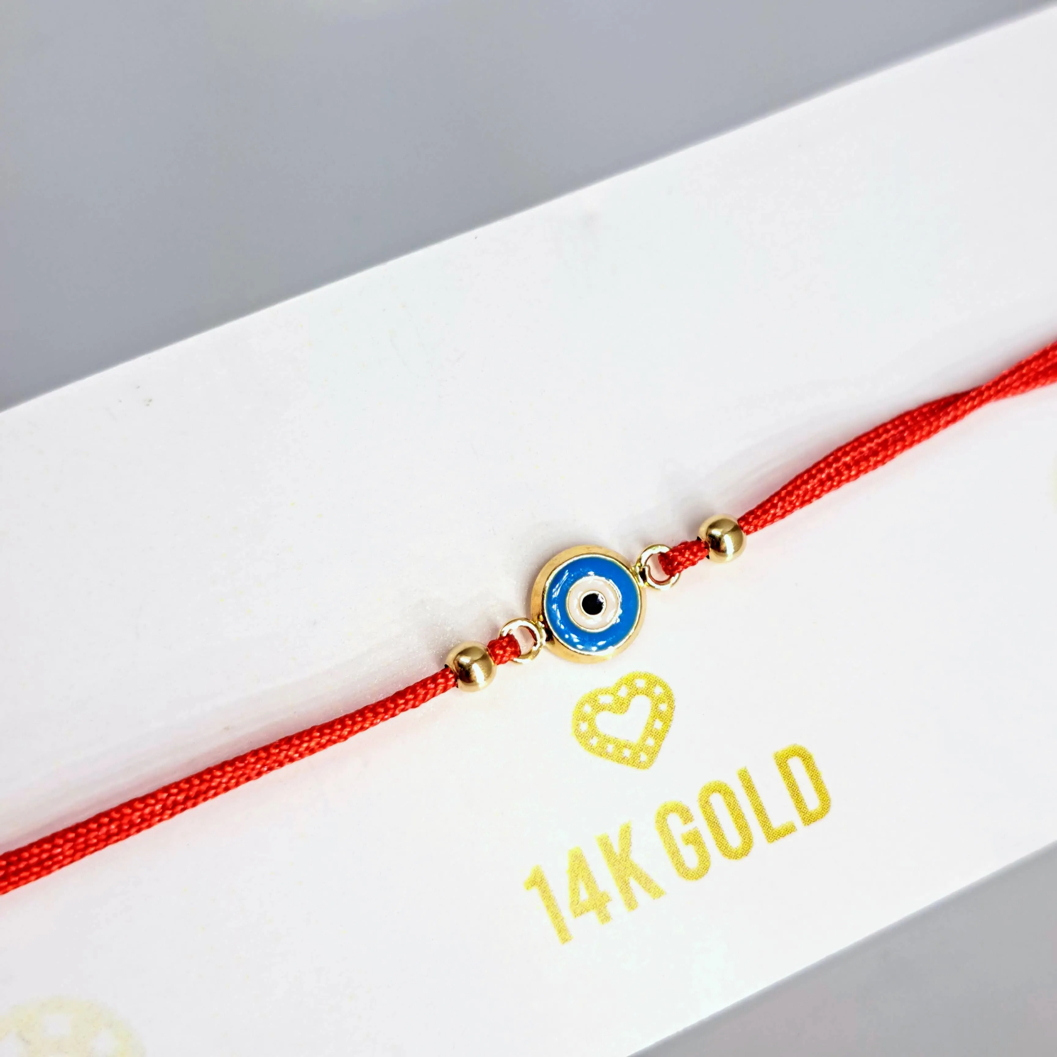 "Good Vibes!" Adj. Sz Bracelets - (5 Styles!) 14K Gold, Enamel, Poly-Silk