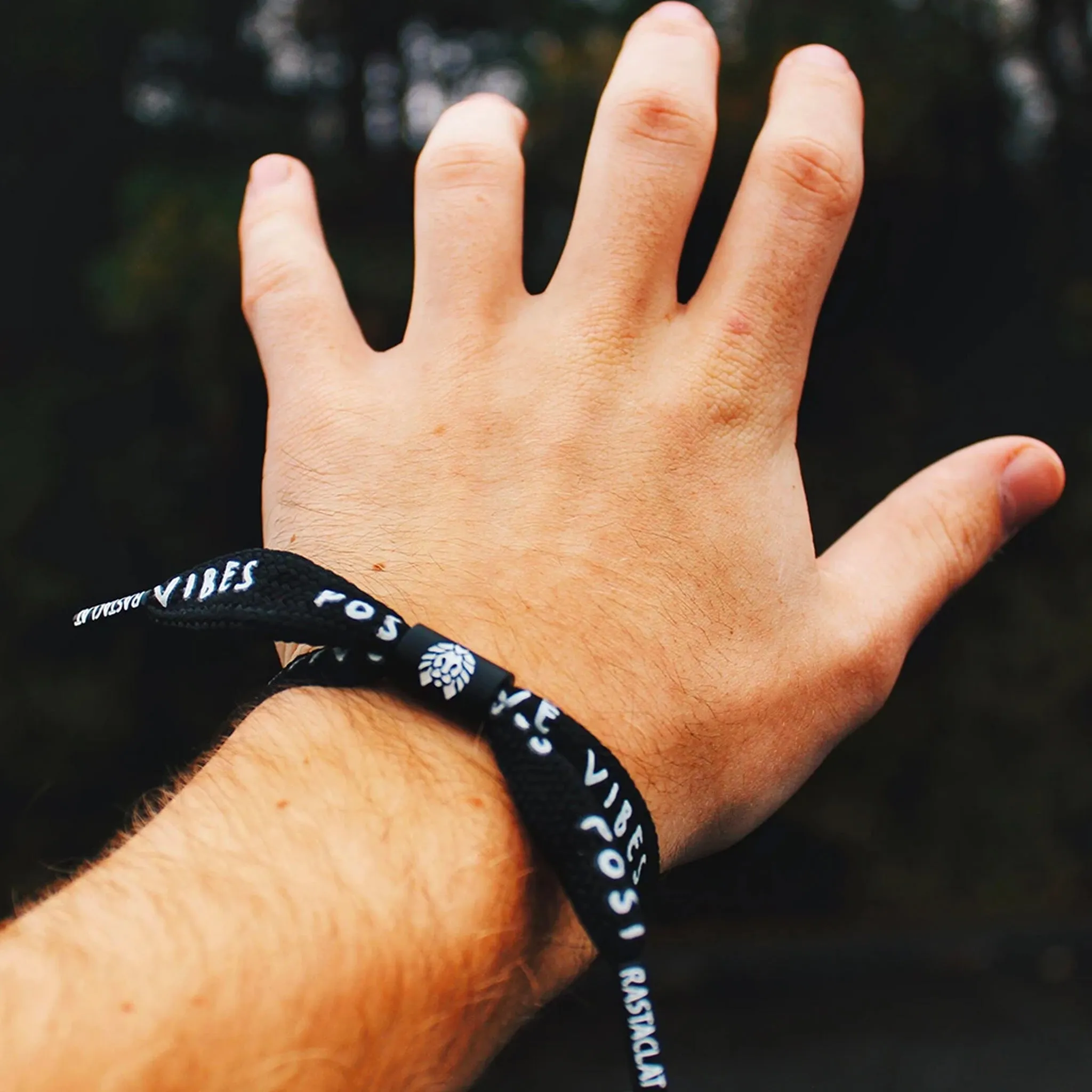 Rastaclat Positive Vibes Wide (Black)