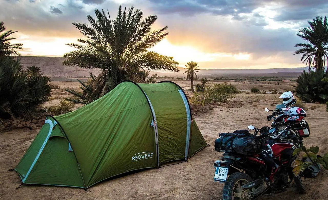 Redverz Atacama Expedition Motorcycle Tent