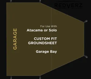 Redverz Garage Bay Groundsheet (Fits Atacama and Solo)