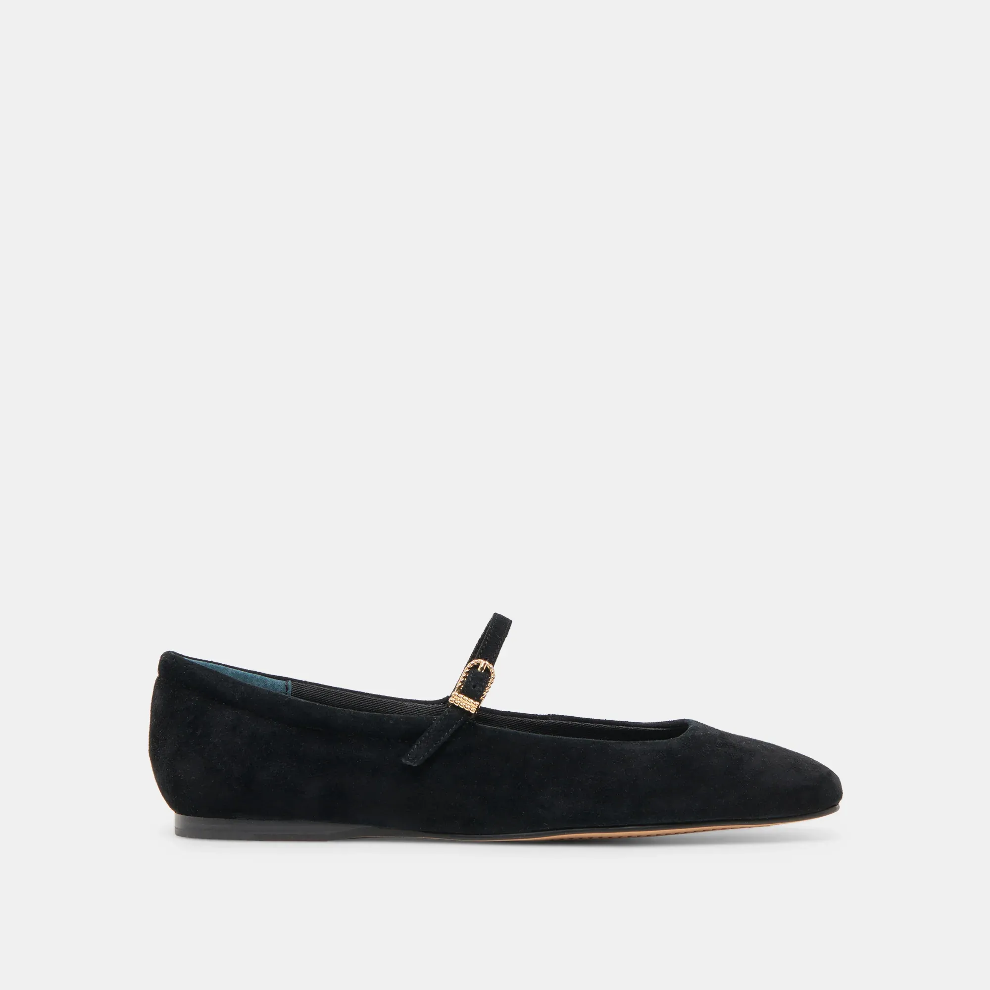 Reyes Onyx Suede Flats | Dolce Vita