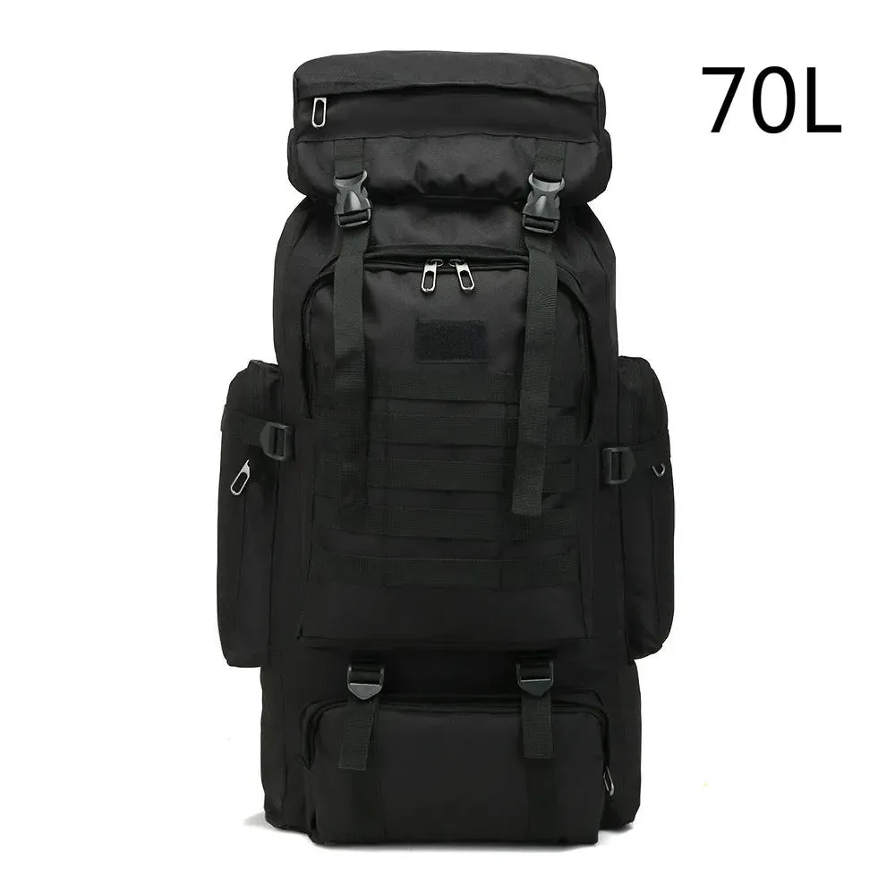 Rilibegan Men Travel Backpack Tactical Climbing Outdoor Hiking Camouflage Multifunctional Bag Men Backpack