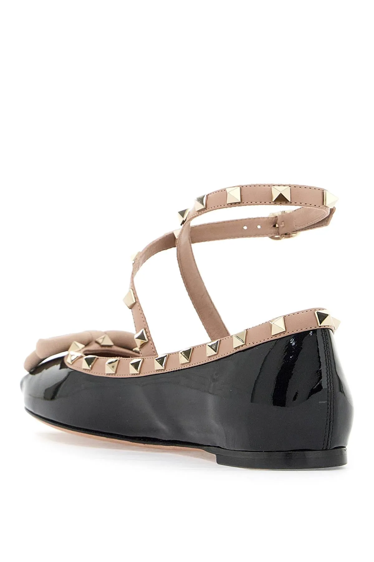 rockstud patent leather ball