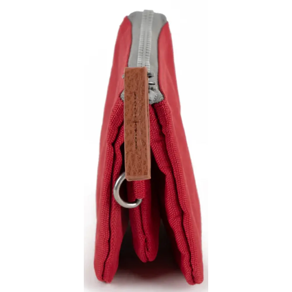 Roka Carnaby Recycled Canvas Mars Red Wallet