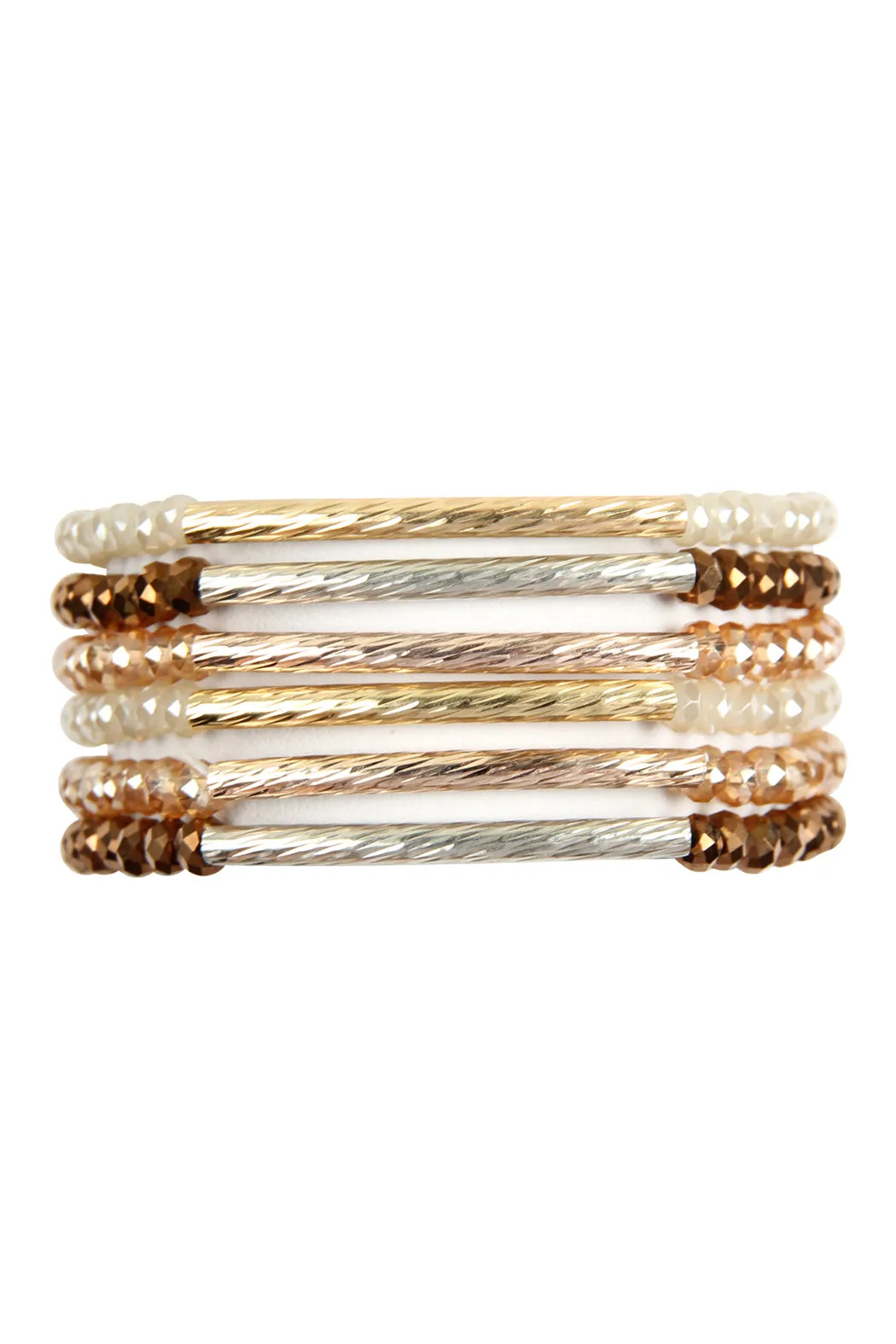 RONDELLE BEADED BRACELET SET