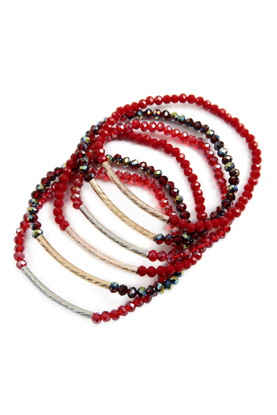 RONDELLE BEADED BRACELET SET