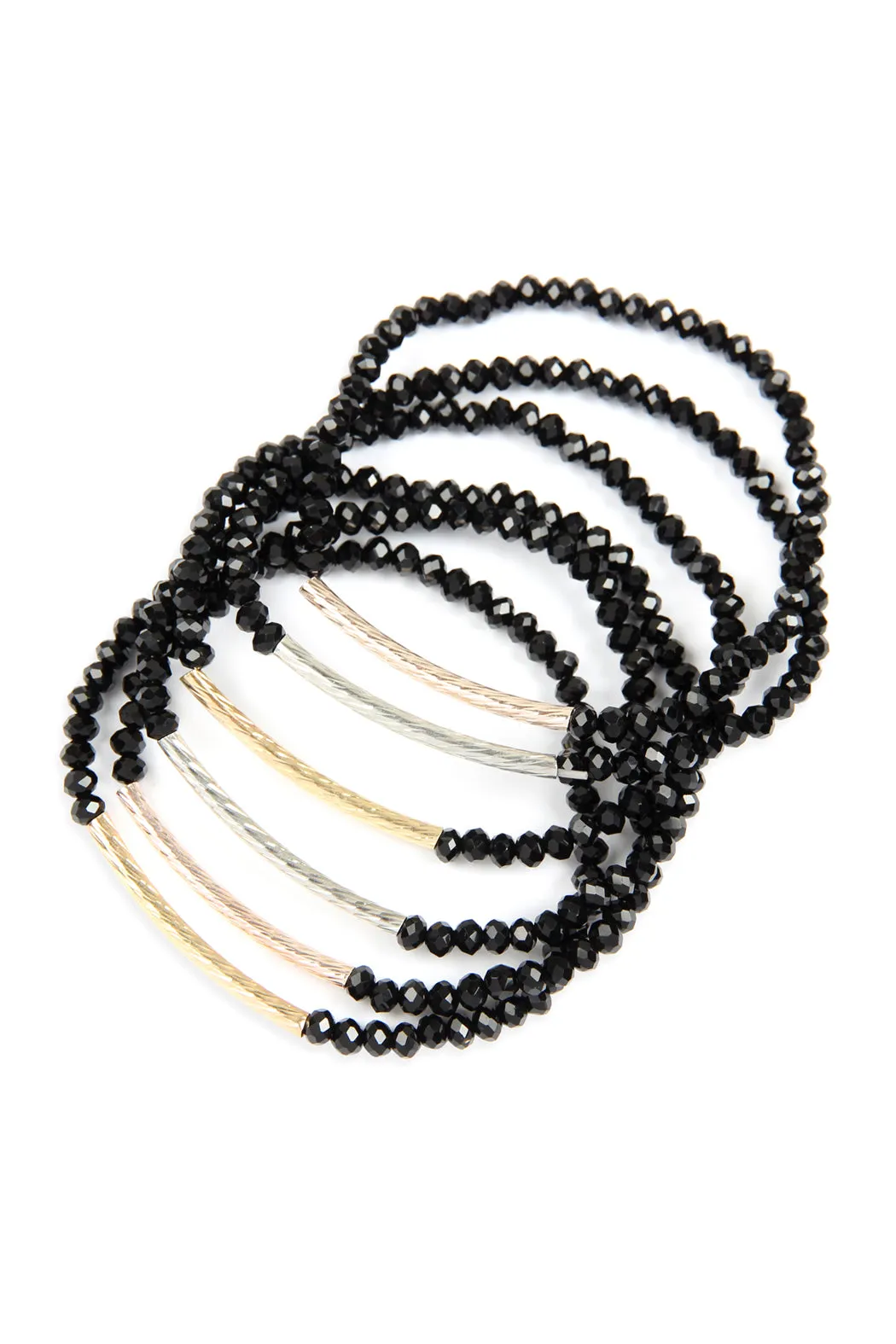 RONDELLE BEADED BRACELET SET