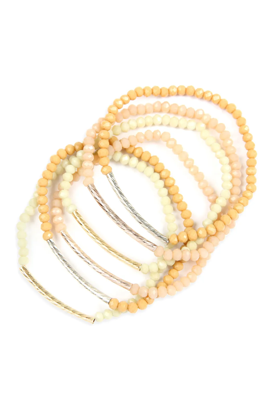 RONDELLE BEADED BRACELET SET