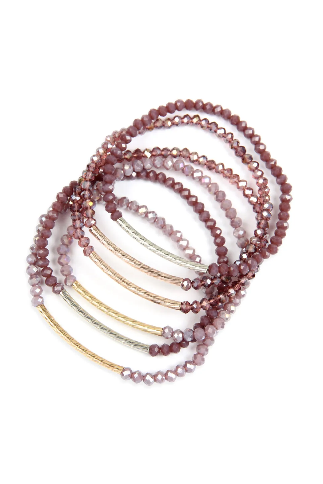 RONDELLE BEADED BRACELET SET