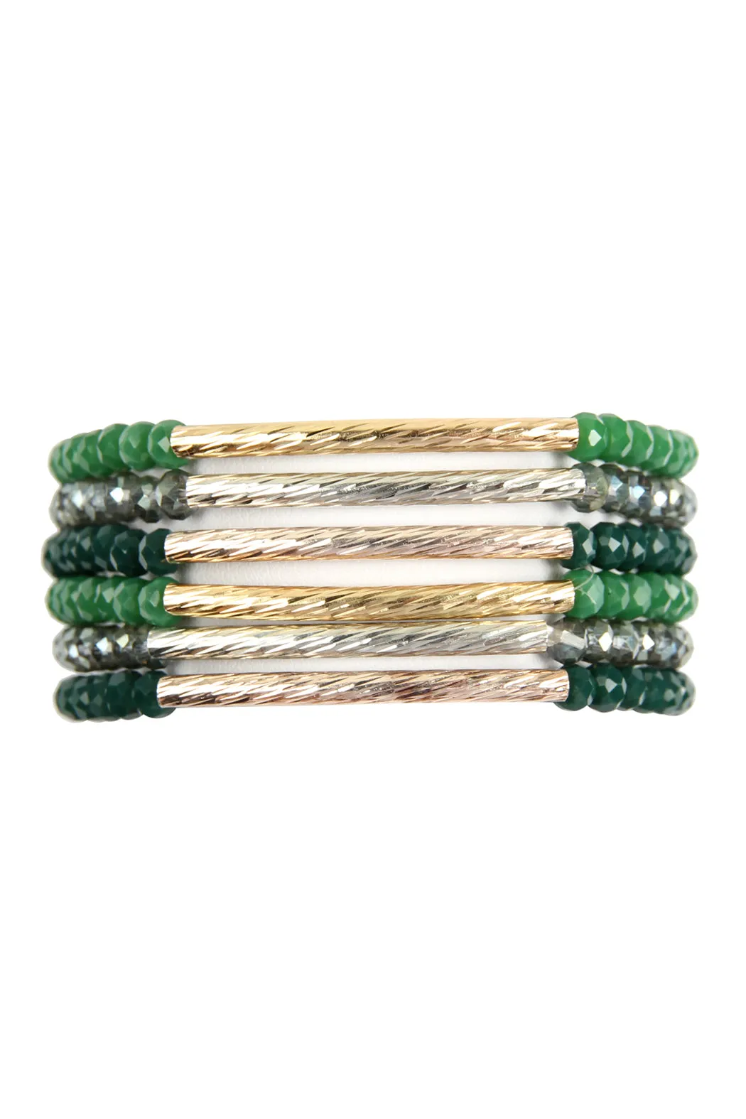 RONDELLE BEADED BRACELET SET