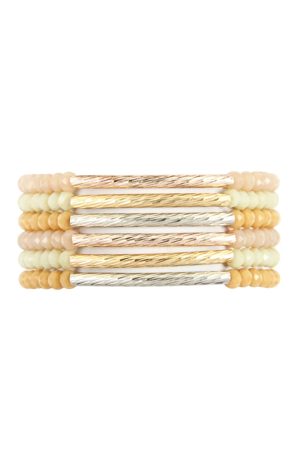 RONDELLE BEADED BRACELET SET