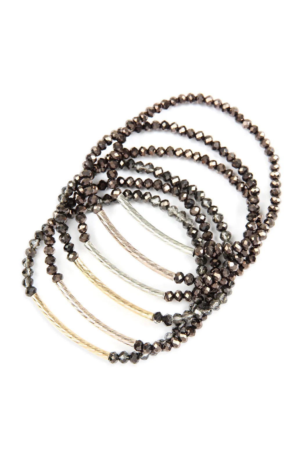 RONDELLE BEADED BRACELET SET