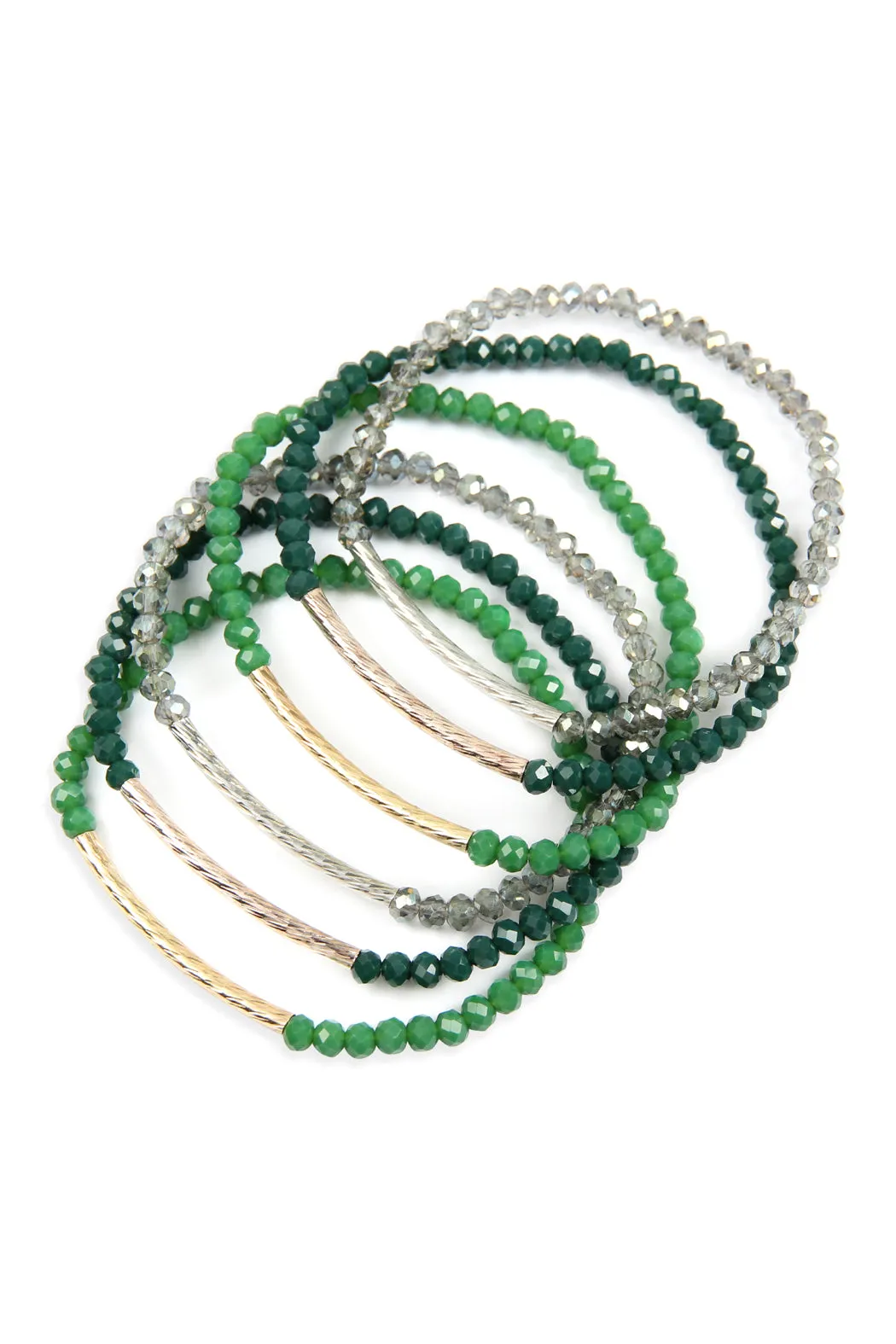 RONDELLE BEADED BRACELET SET