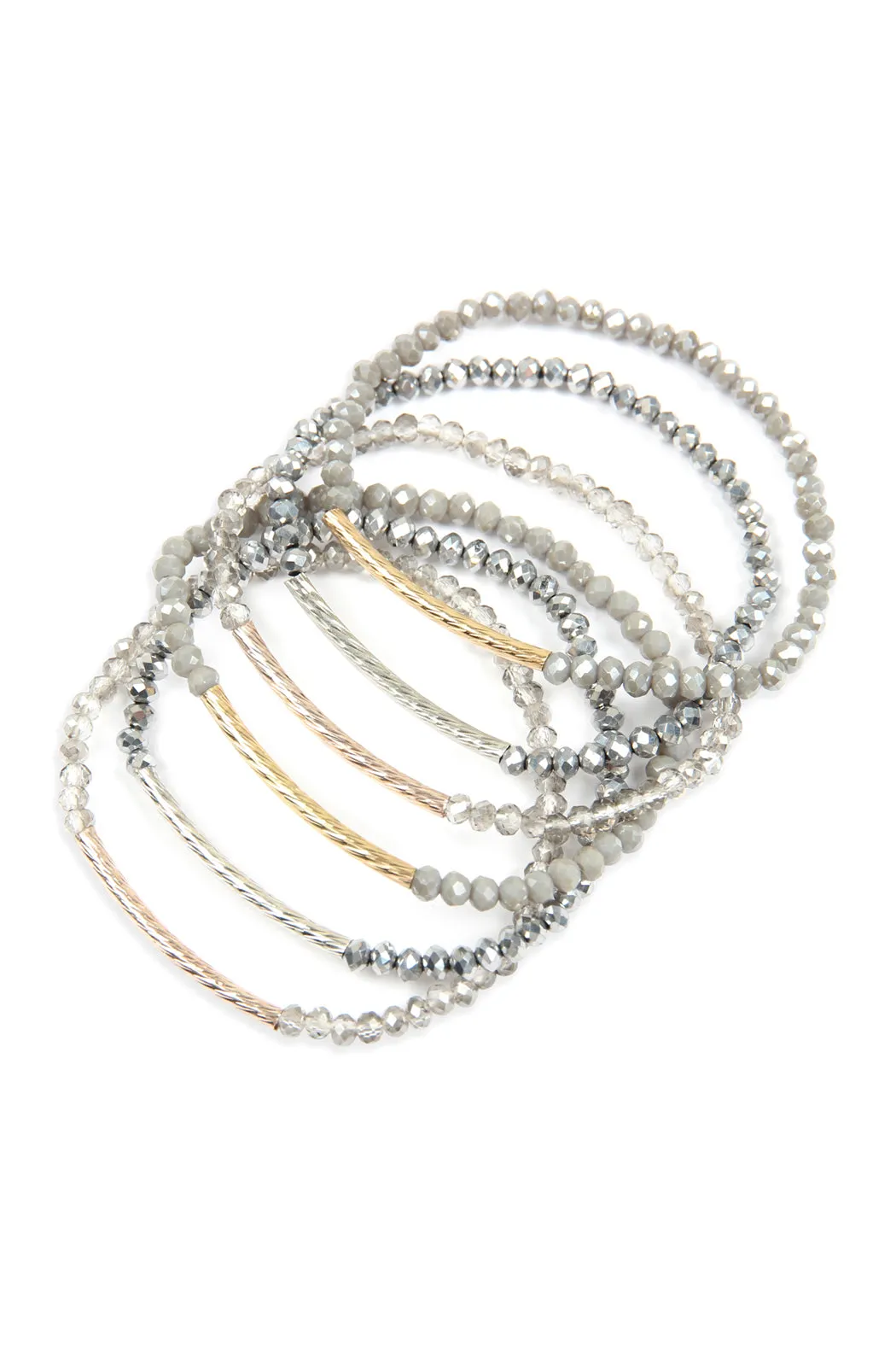 RONDELLE BEADED BRACELET SET