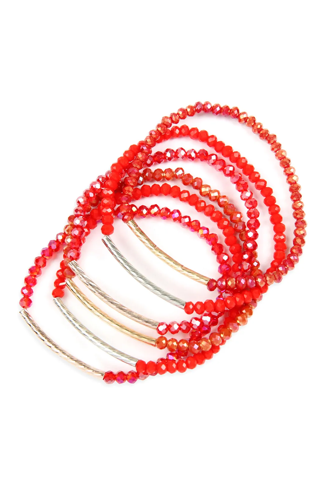 RONDELLE BEADED BRACELET SET