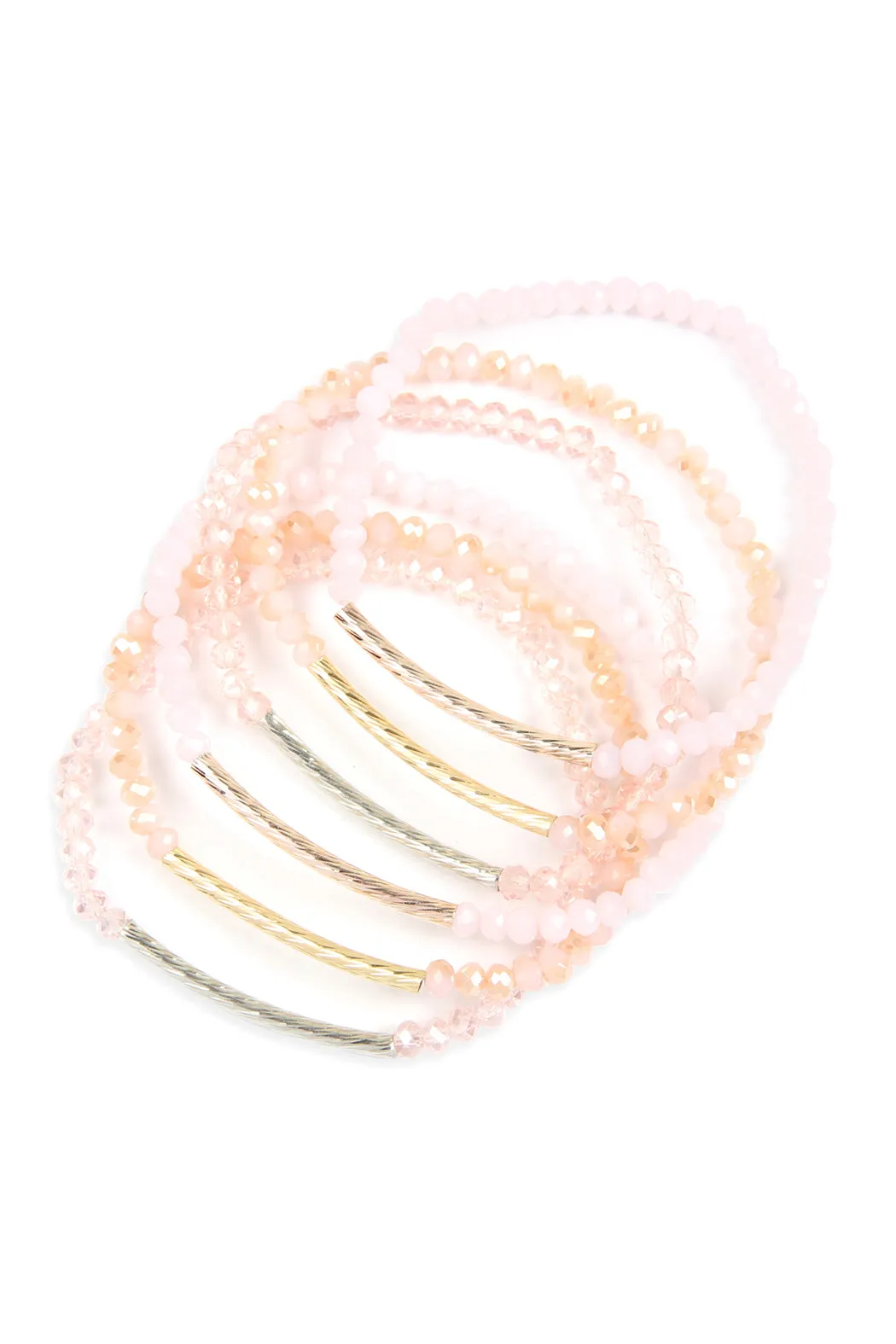 RONDELLE BEADED BRACELET SET