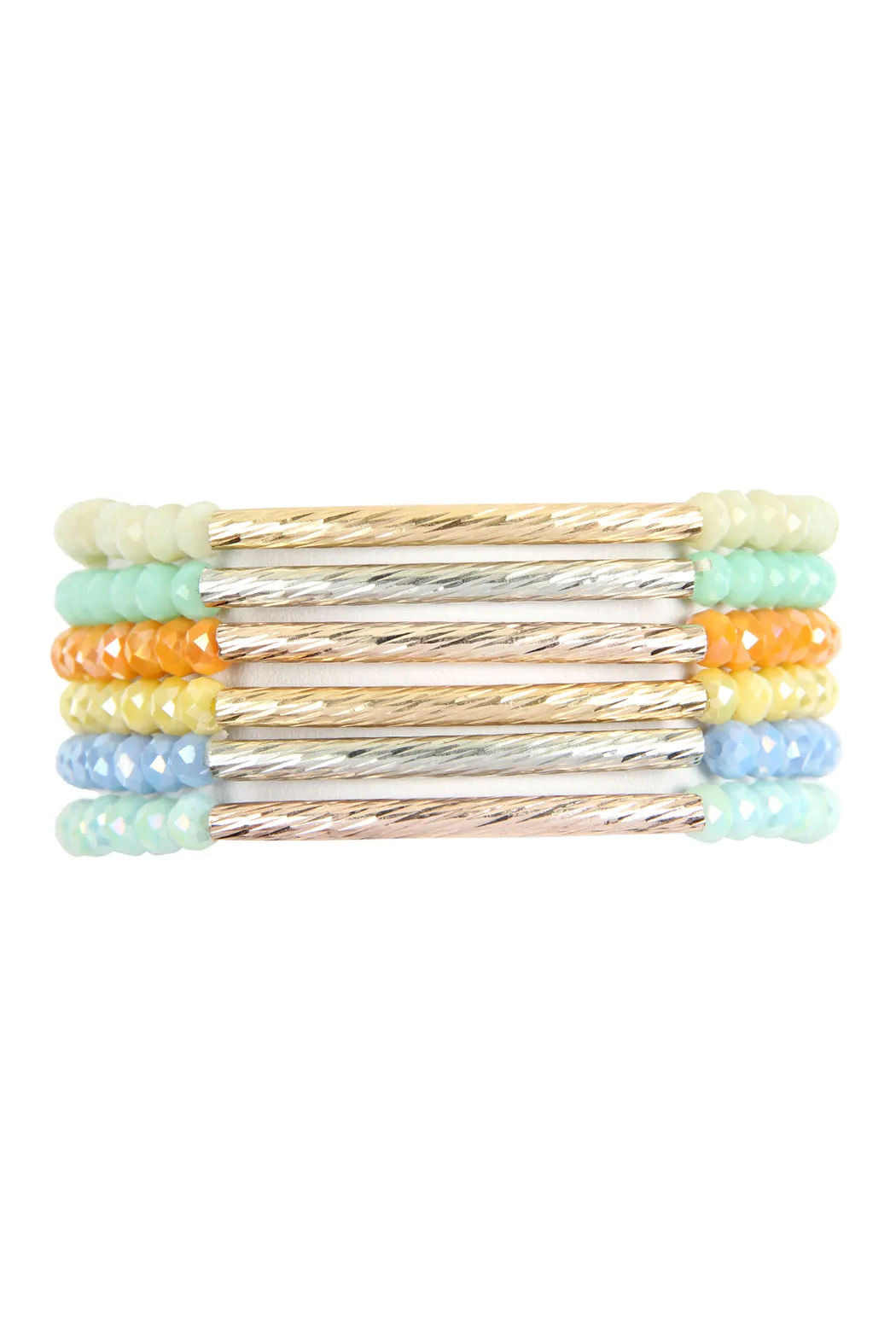 RONDELLE BEADED BRACELET SET