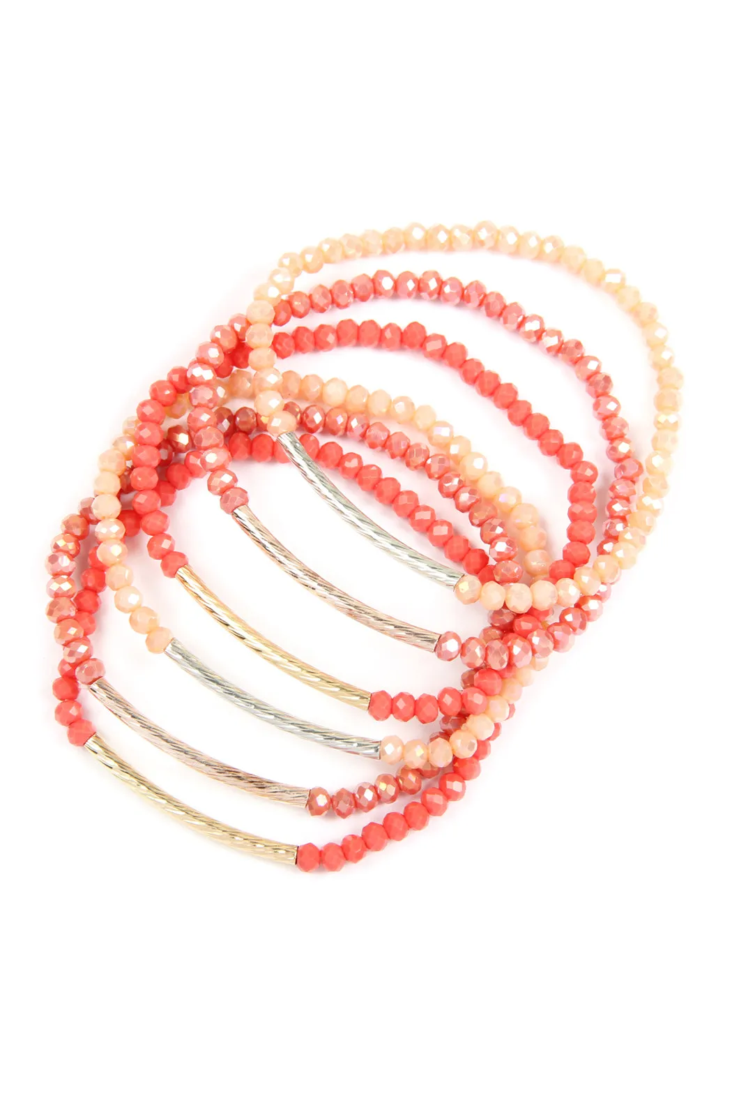 RONDELLE BEADED BRACELET SET