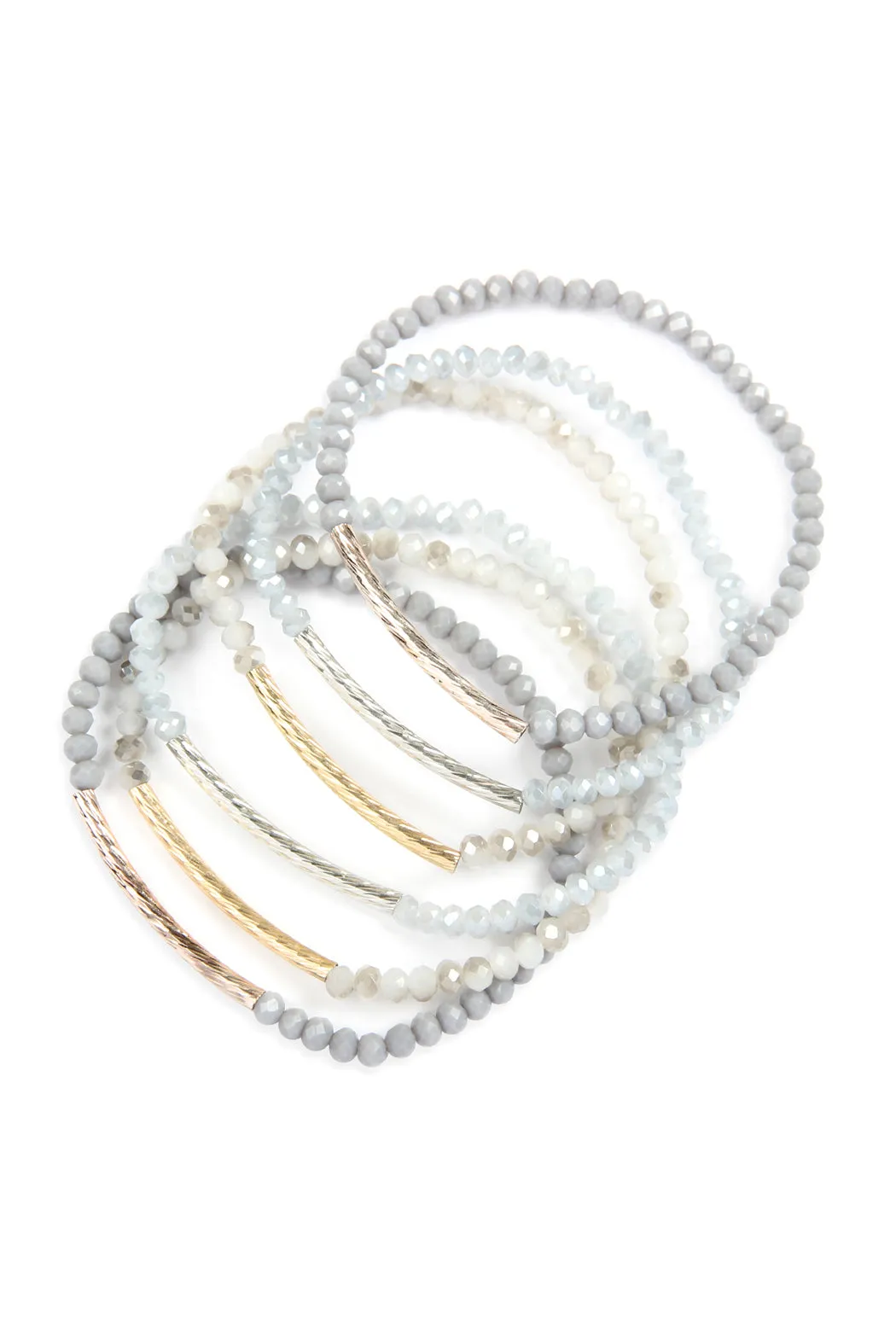 RONDELLE BEADED BRACELET SET