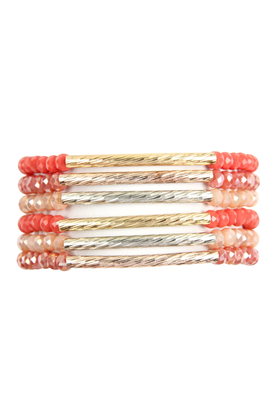 RONDELLE BEADED BRACELET SET