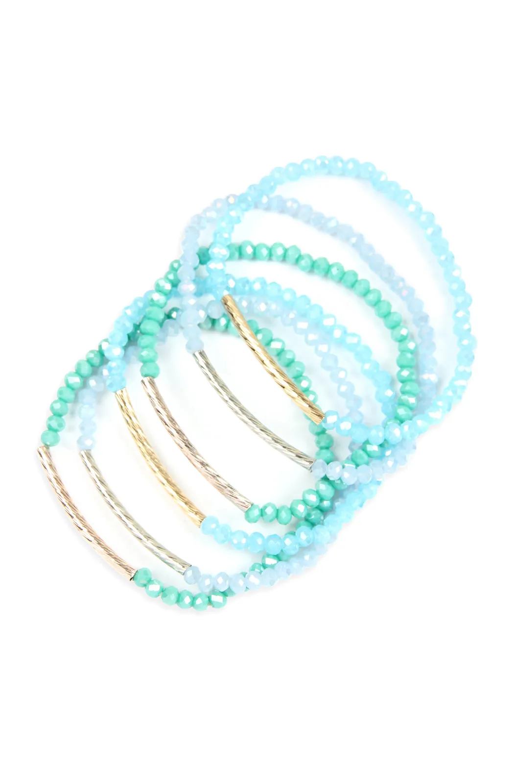 RONDELLE BEADED BRACELET SET