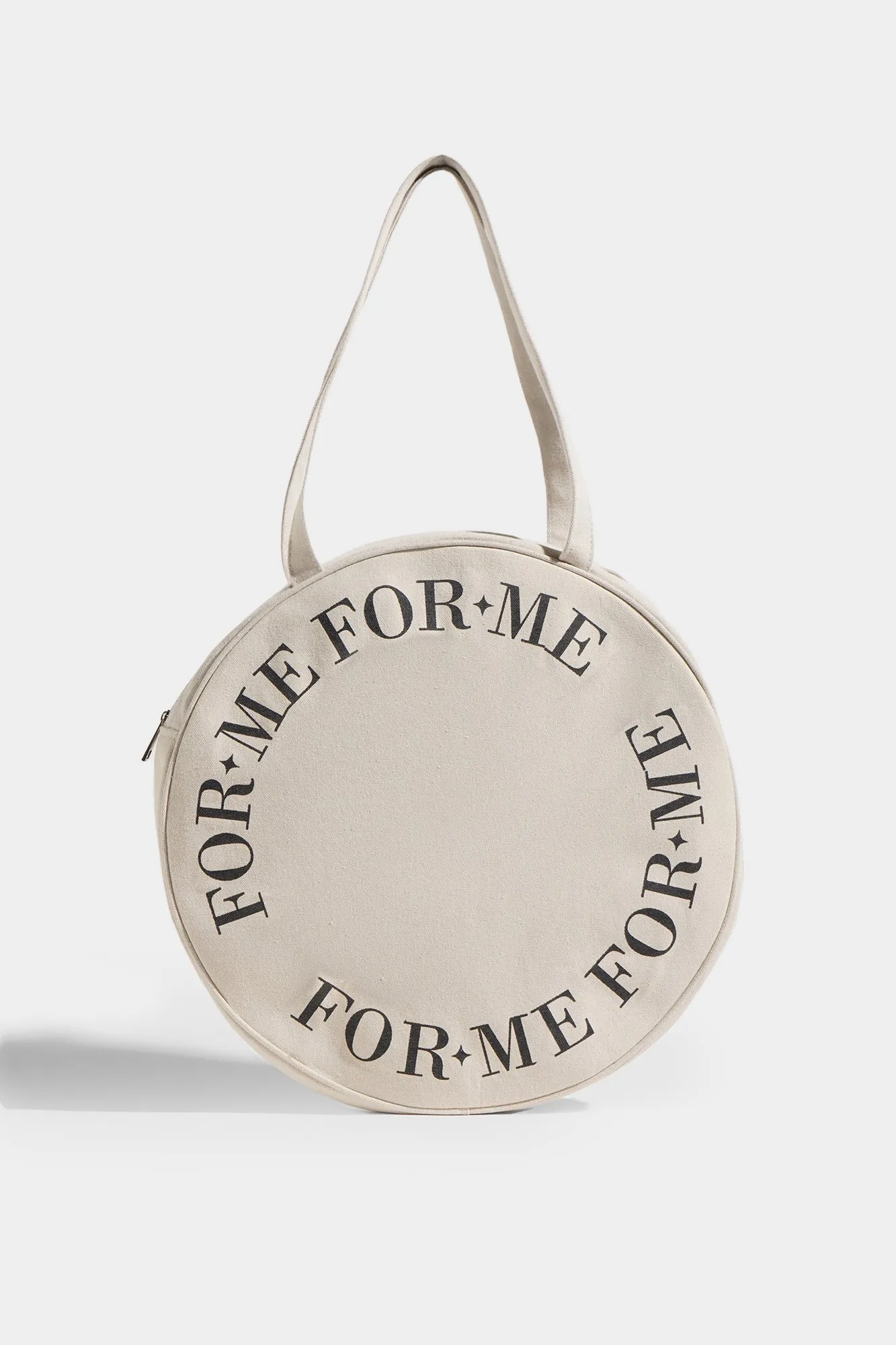Round Canvas Bag