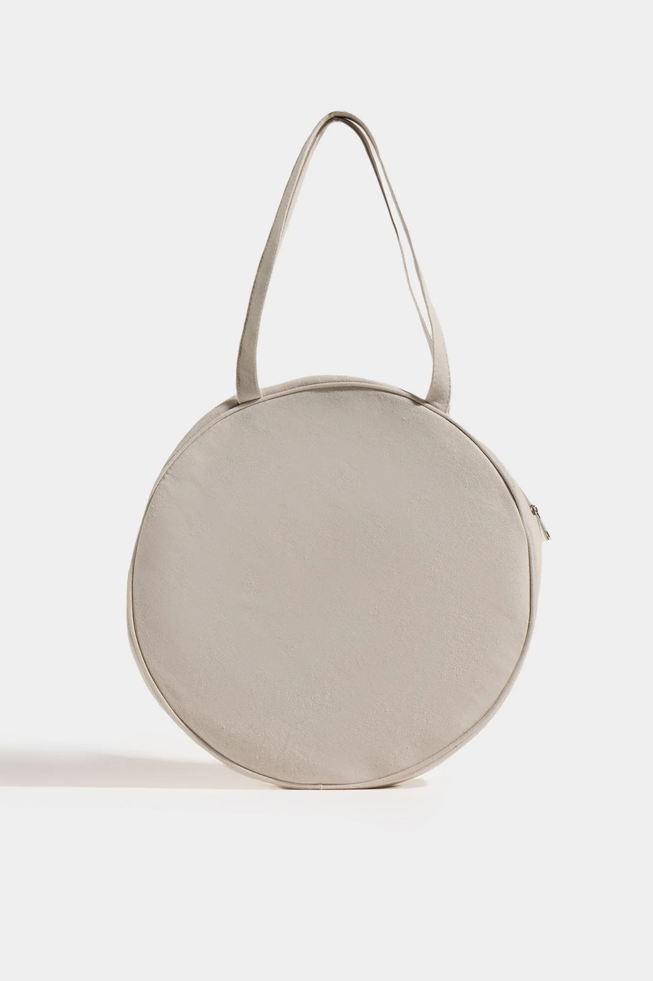 Round Canvas Bag