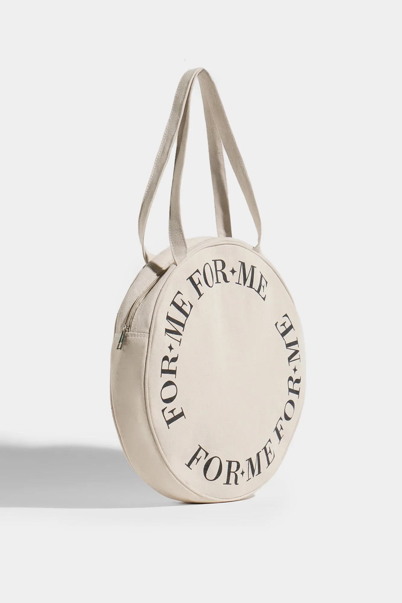 Round Canvas Bag