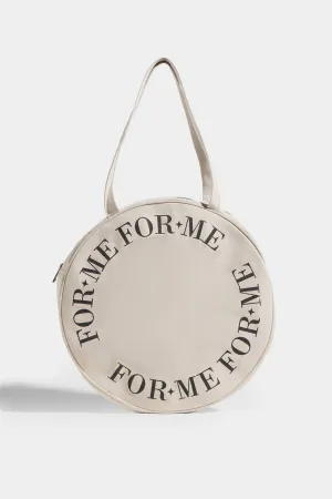 Round Canvas Bag