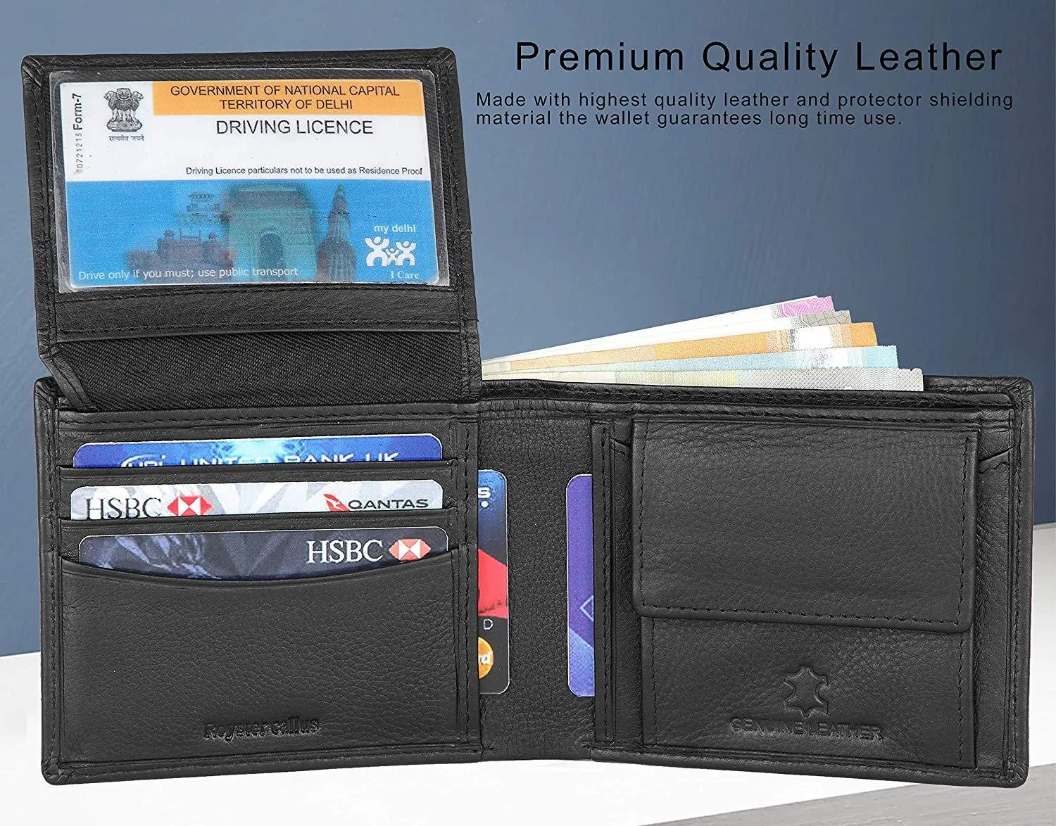 Royster Callus Black Men's Wallet
