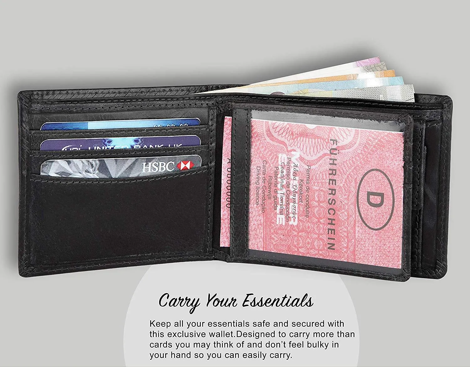 Royster Callus Black Men's Wallet