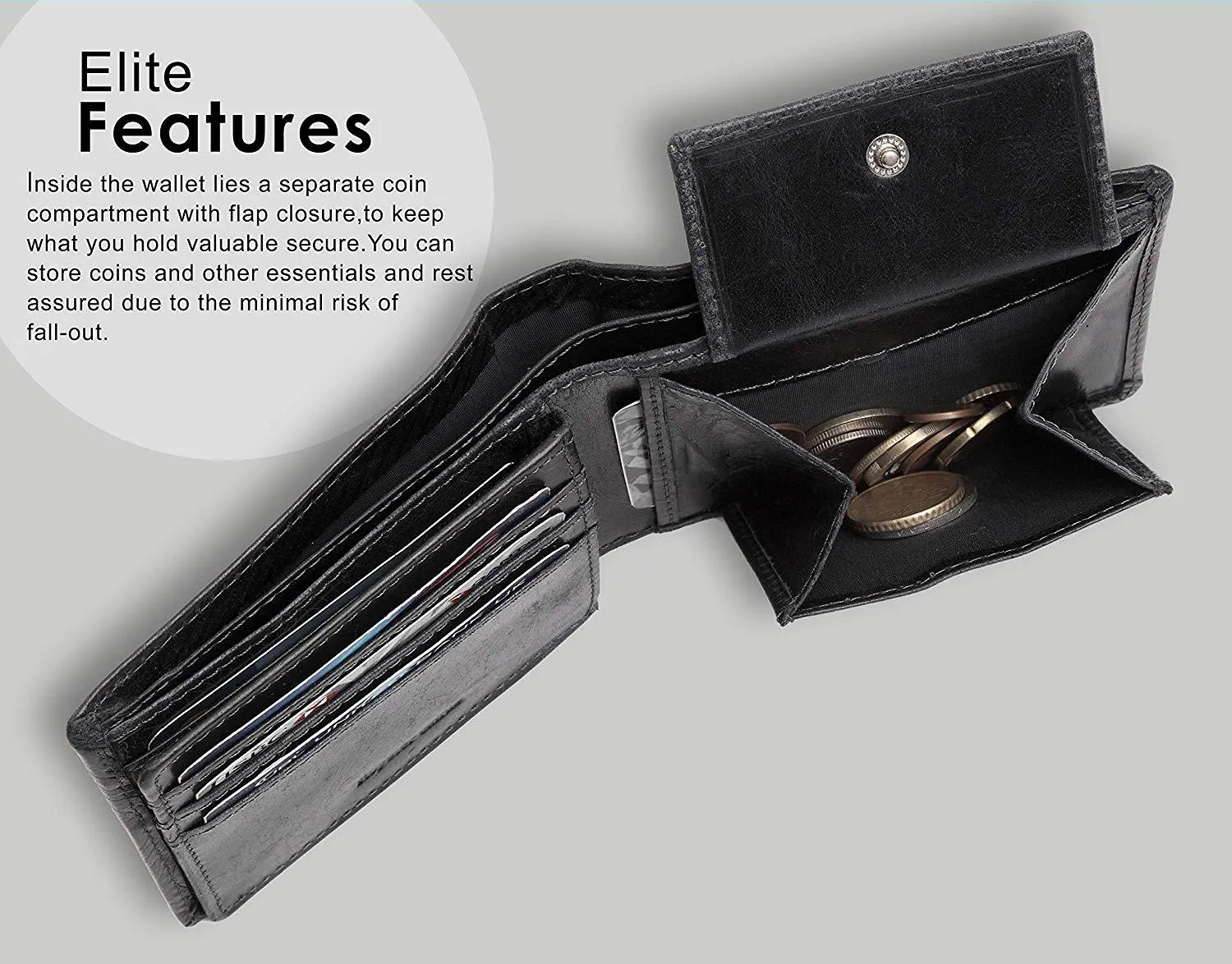 Royster Callus Black Men's Wallet
